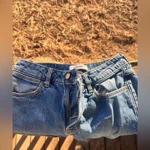 Women’s fierce flare wranglers 0/25 x32 worn once too big